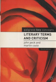 LITERARY TERMS AND CRITICISM 