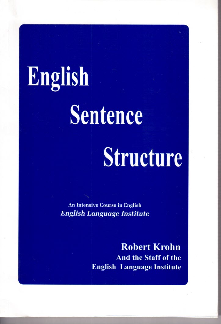  English sentence structure