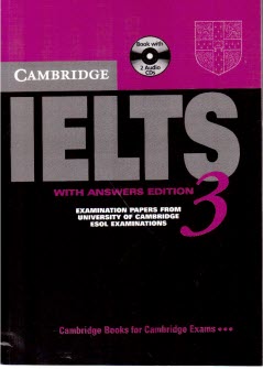 CAMBRIDGE IELTS + CD جلد 3